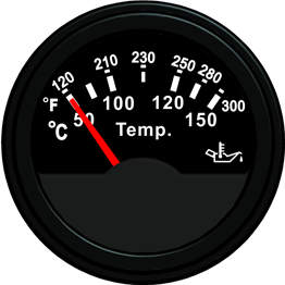 ECCS-Oil temperature gauge